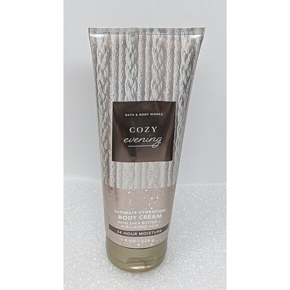 Bath & Body Works Cozy Evening Ultimate Hydration Body Cream 8 oz - Picture 1 of 1